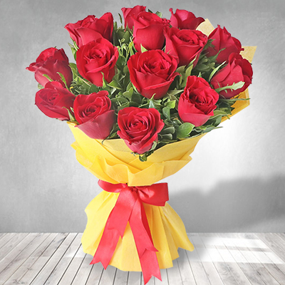 "15 Red Roses Bunch (Krish) - Click here to View more details about this Product